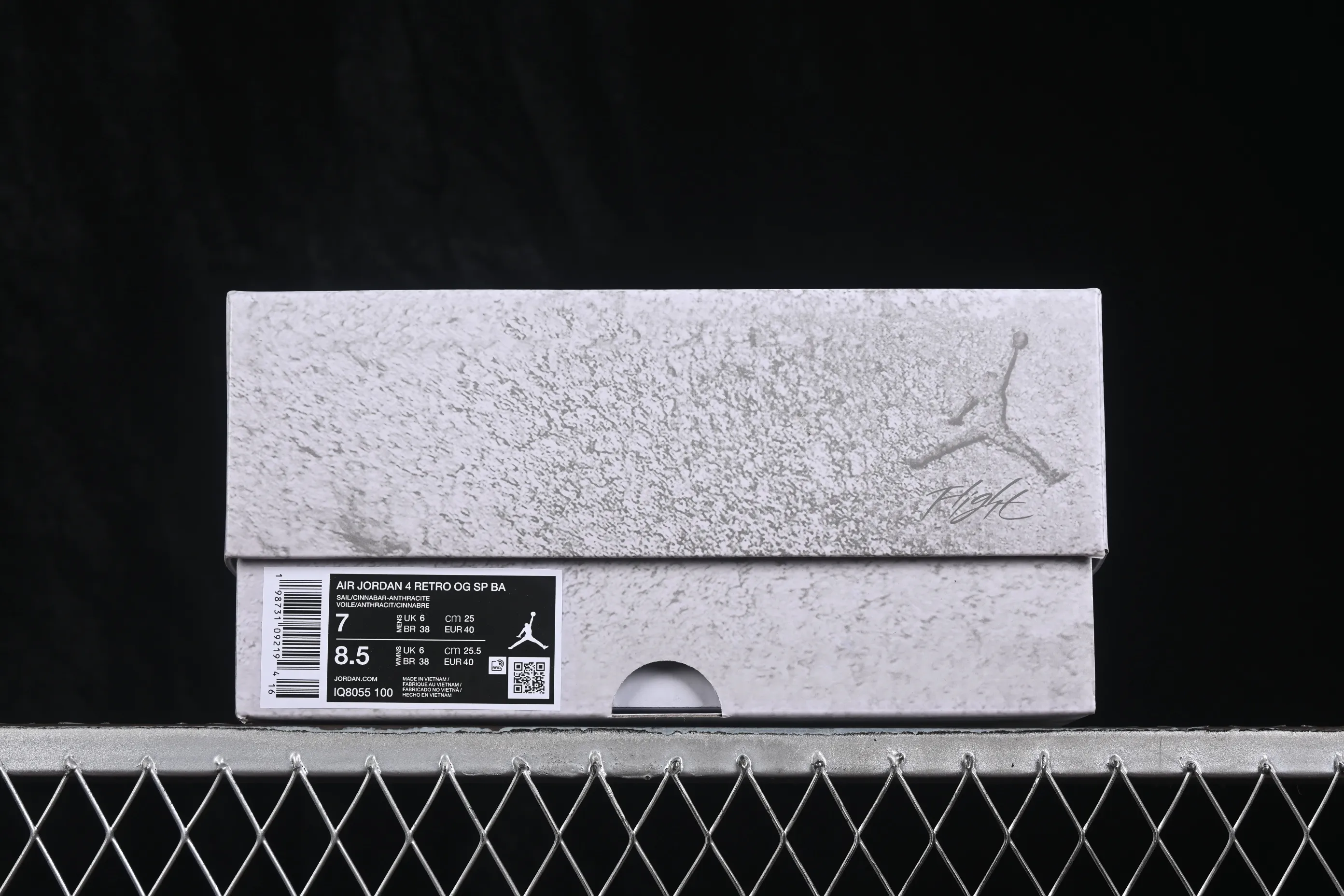 All Categories Air Jordan Jordan Series Basketball Shoes Air Jordan 4 Nigel Sylvester x Air Jordan 4 Retro "Brick After Brick" AJ4 Joe 4 White Red Urine Stains 2.0 IQ8055-100